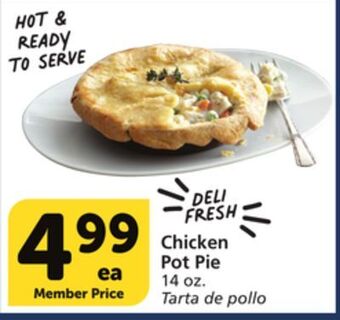 Albertsons Chicken pot pie offer