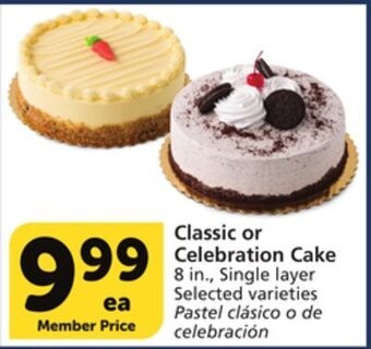 Albertsons Classic or celebration cake offer