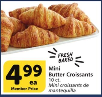 Albertsons Mini butter croissants offer