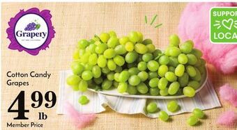 Pavilions Cotton candy grapes offer
