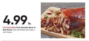 Stater Bros Pork shoulder bone-in butt roast offer
