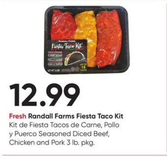 Stater Bros Fresh randall farms fiesta taco kit offer
