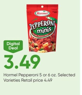Stater Bros Hormel pepperoni offer