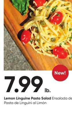 Stater Bros Lemon linguine pasta salad offer
