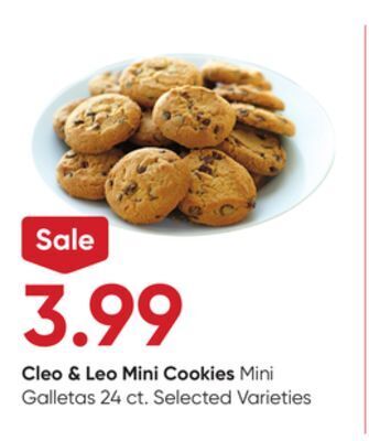Stater Bros Cleo & leo mini cookies offer
