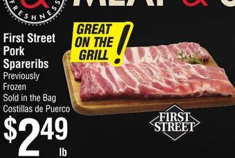 Smart & Final First street pork spareribs offer