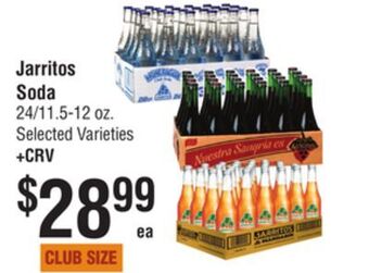 Smart & Final Jarritos soda offer