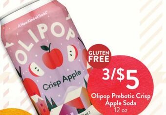 Fresh Thyme Olipop prebotic crisp apple soda offer