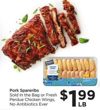 Food 4 Less Pork spareribs offer