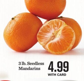 Mariano's Seedless mandarins offer