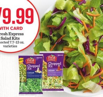 Mariano's Fresh express salad kits offer