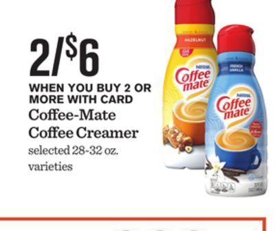Mariano's Coffee-mate coffee creamer offer