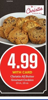 Mariano's Christie all butter gourmet cookies offer