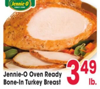 Jewel-Osco Jennie-o oven ready bone-in turkey breast offer