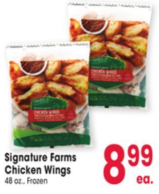 Jewel-Osco Signature farms chicken wings offer