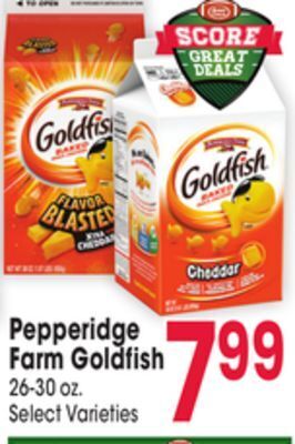 Jewel-Osco Pepperidge farm goldfish offer