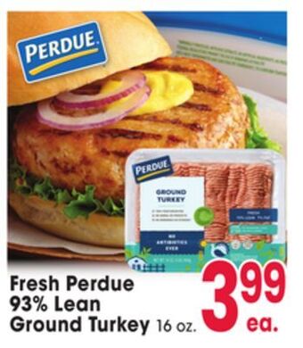 Jewel-Osco Fresh perdue 93% lean ground turkey offer