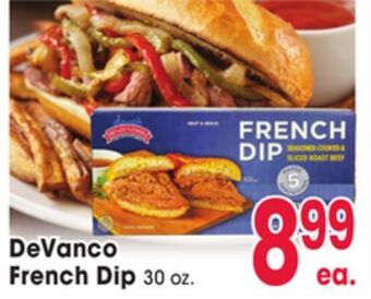 Jewel-Osco Devanco french dip offer