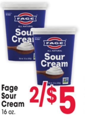 Jewel-Osco Fage sour cream offer