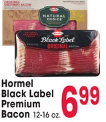 Jewel-Osco Hormel black label premium bacon offer