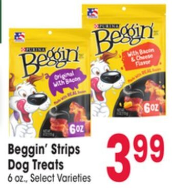 Jewel-Osco Beggin' strips dog treats offer