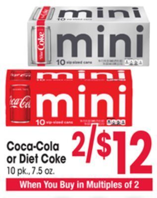 Jewel-Osco Coca-cola or diet coke offer
