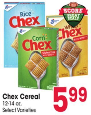 Jewel-Osco Chex cereal offer