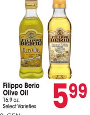 Jewel-Osco Filippo berio olive oil offer