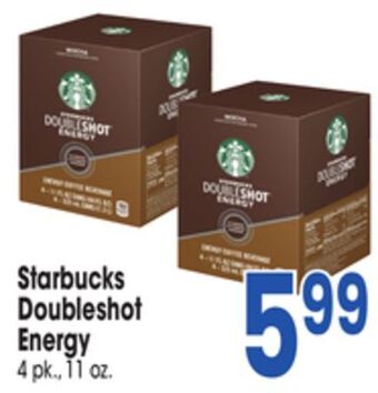 Jewel-Osco Starbucks doubleshot energy offer