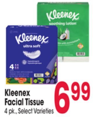 Jewel-Osco Kleenex facial tissue offer