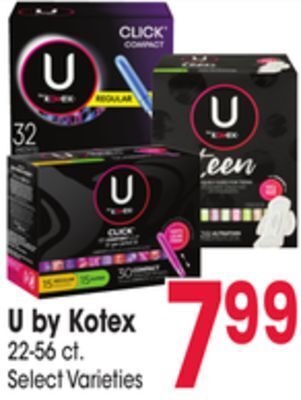 Jewel-Osco U by kotex offer