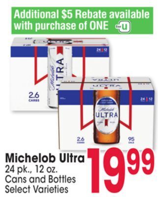 Jewel-Osco Michelob ultra offer