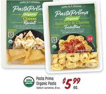 Sprouts Farmers Market Pasta prima organic pasta offer