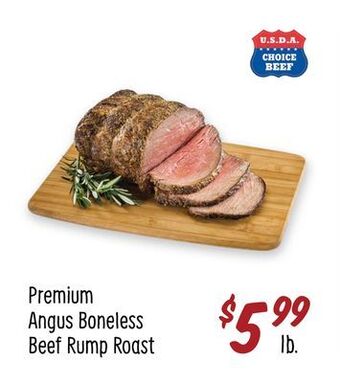 Sprouts Farmers Market Premium angus boneless beef rump roast offer