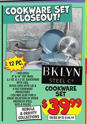 Ollie's Bklyn cookware set offer