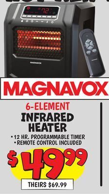 Ollie's Infrared heater offer