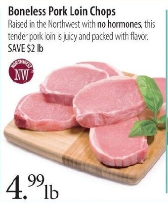 Market of Choice Boneless Pork Loin Chops offer