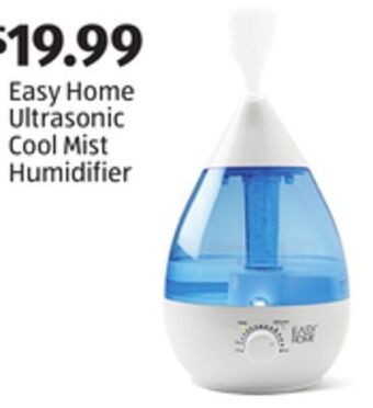 Aldi Easy home ultrasonic cool mist humidifier offer