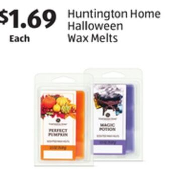 Aldi Huntington home halloween wax melts offer