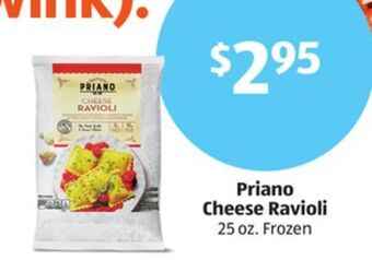Aldi Priano cheese ravioli offer
