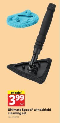 Lidl Ultimate speed windshield cleaning set offer