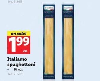 Lidl Italiamo spaghettoni offer