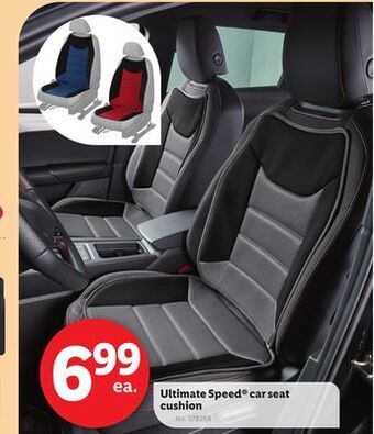 Lidl Ultimate speed car seat cushion offer