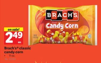 Lidl Brach's classic candy corn offer