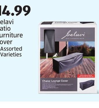 Aldi Belavi patio furniture cover offer