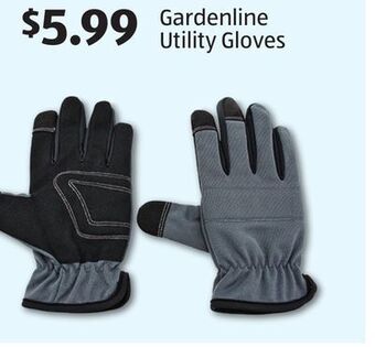 Aldi Gardenline utility gloves offer