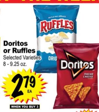 Superior Grocers Doritos or ruffles offer