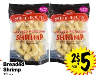 Superior Grocers Breaded shrimp offer