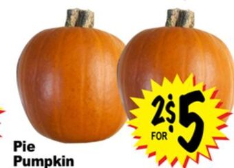 Superior Grocers Pie pumpkin offer