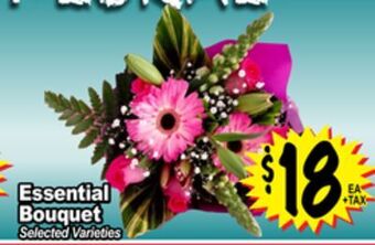 Superior Grocers Essential bouquet offer
